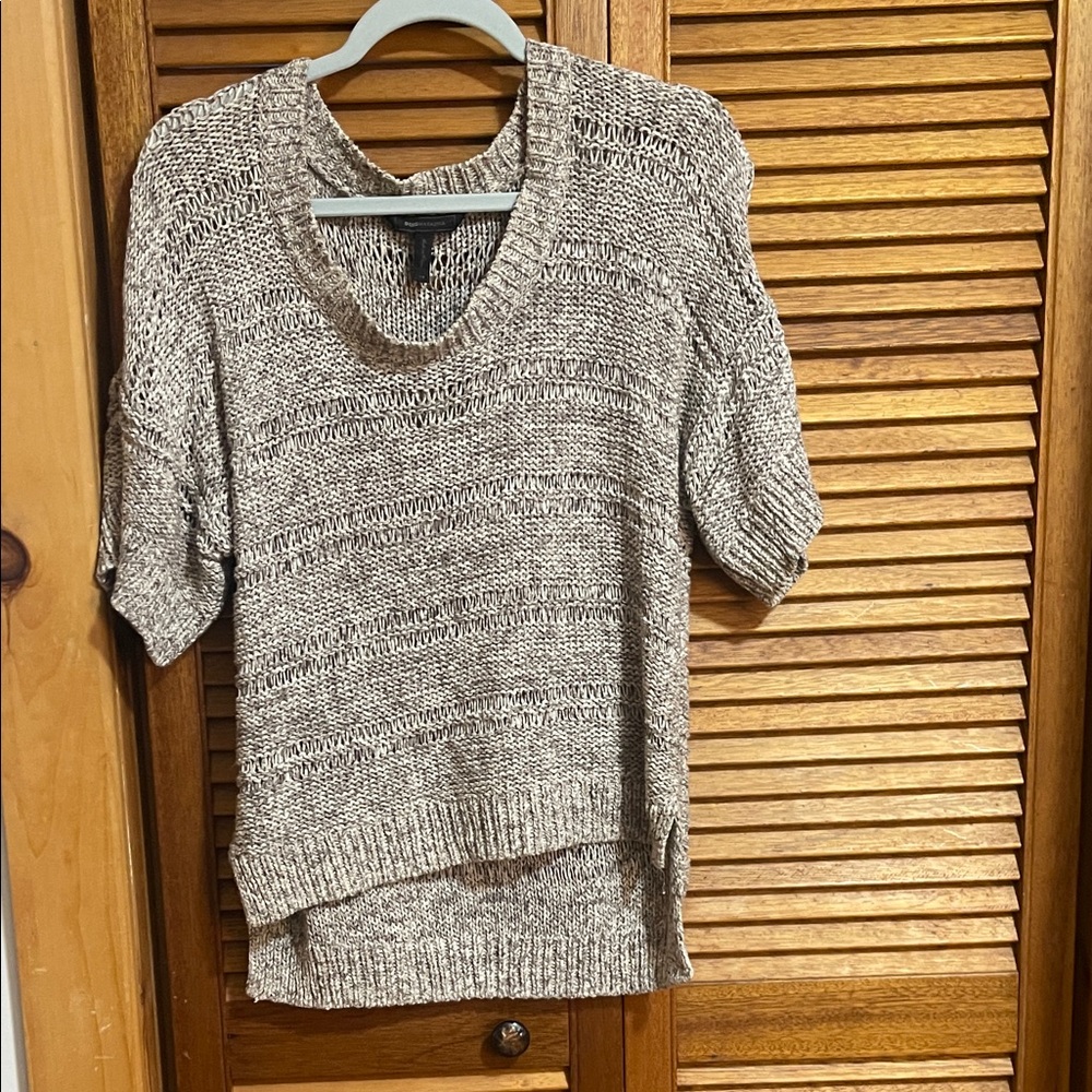 BCBG Maxazria Women's stretchy Knit Sweater - Beige XS